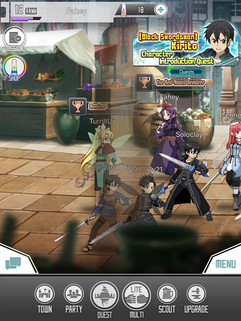 Illustration for article titled The Sword Art Online Mobile Game Is Worth A Try